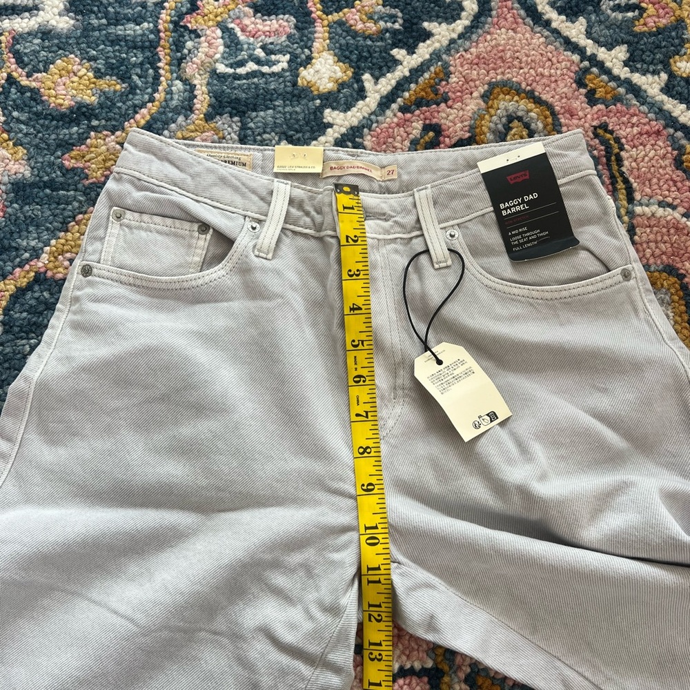 NWT grey barrel leg women’s jeans - Picture 5 of 6